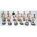 Subbuteo Andrew Table Soccer Aston Villa 1981-82 Champions Cup Winners only 12 figures,no bases,no box